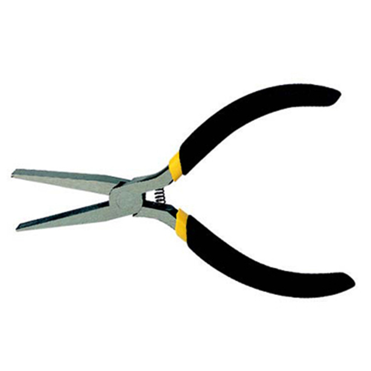 史丹利黑柄无齿迷你扁嘴钳子平嘴钳平口钳84-122-23