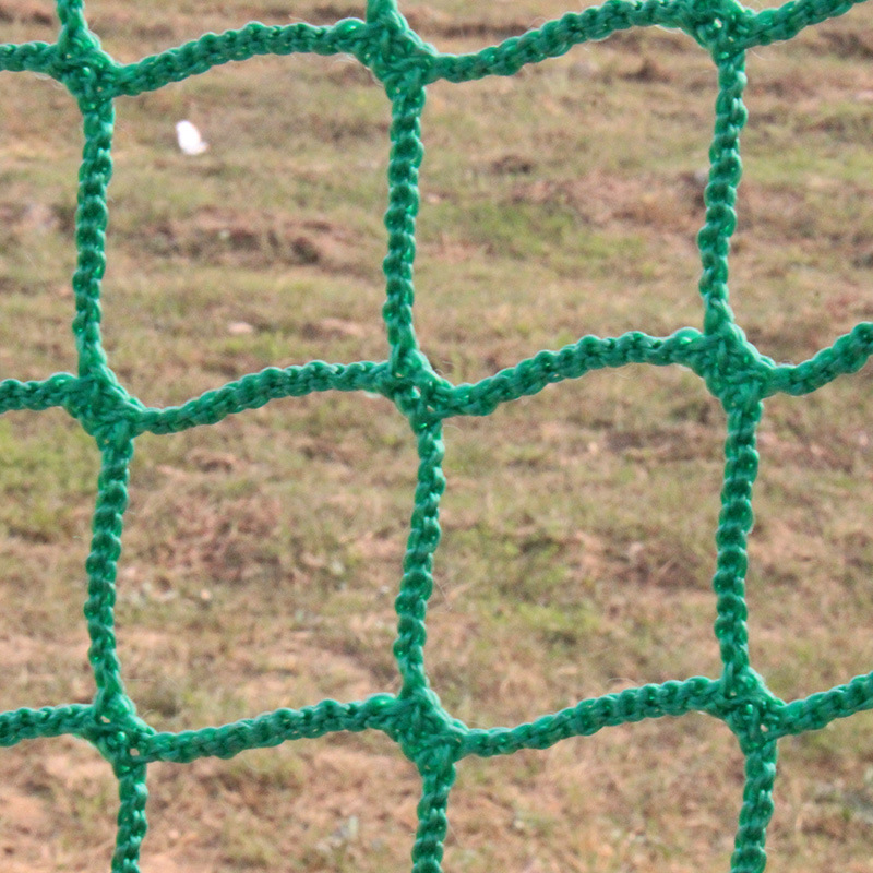 Green protective net Nylon rope Anti-dropping network Safety nets Knotless nets