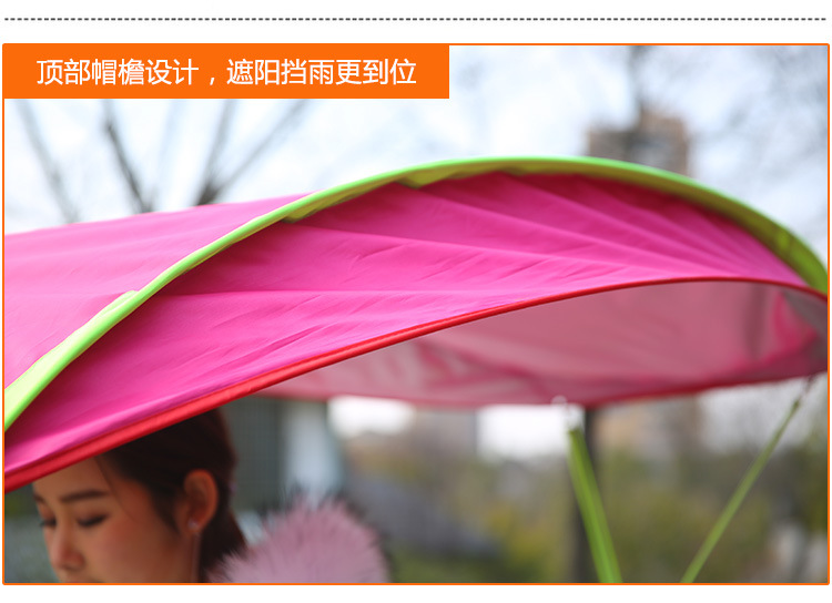 电动车遮阳伞挡雨棚_14