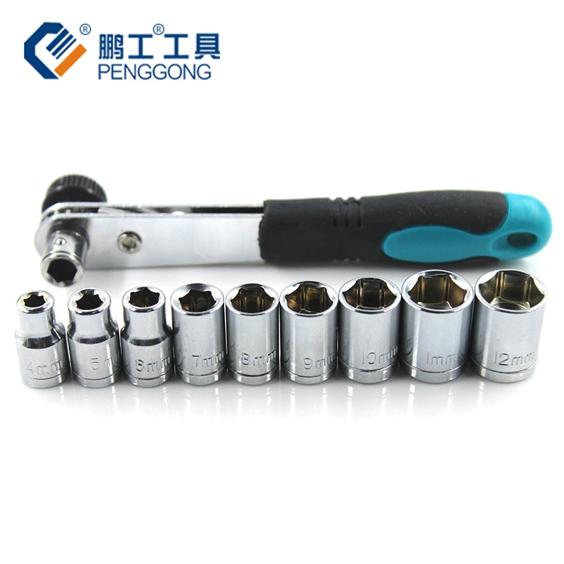 Fast wrench for repair, screwdriver, tools set
