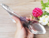 No. 2 Rose Spoon Watermelon Spoon Small Spoon Stainless Steel Gift Spoon Student Rice Spoon Fast Meal Rice Spoon 15cm