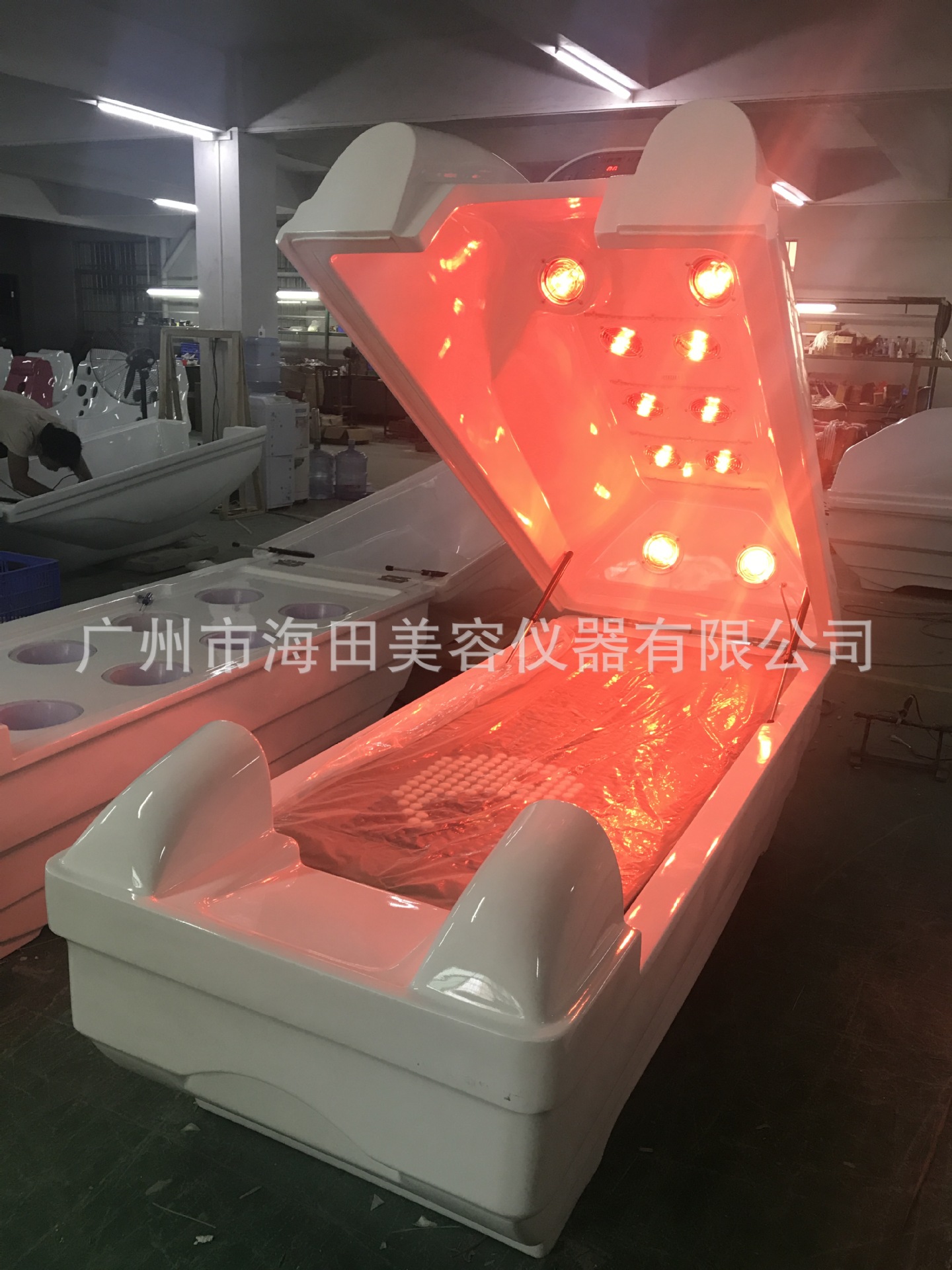 Far Infrared Lightwave energy Germanium stone Healthcare health preservation Capsule Beauty cabin