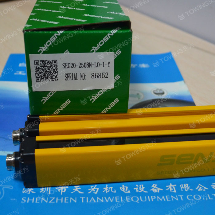 【实物拍摄】SENSORC信索S100-4008-NJ光幕传感器