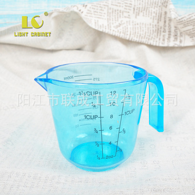 Manufacturers supply 300ml Plastic measuring cup ABS Transparent measuring cylinder Measuring cup with scale Material over the European standard