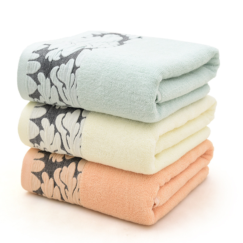 Manufactor wholesale Cotton enlarge thickening hotel take a shower Bath towel pure cotton Plain colour 70*140 adult Bath towel wholesale