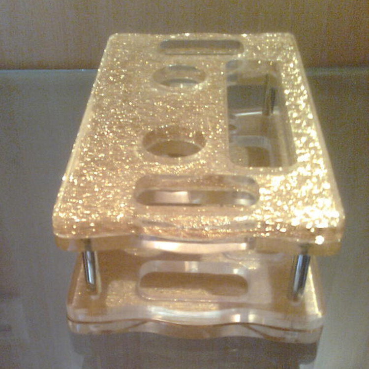 专业生产 亚克力有机玻璃工艺展架 话筒展架 适合各大娱乐场所