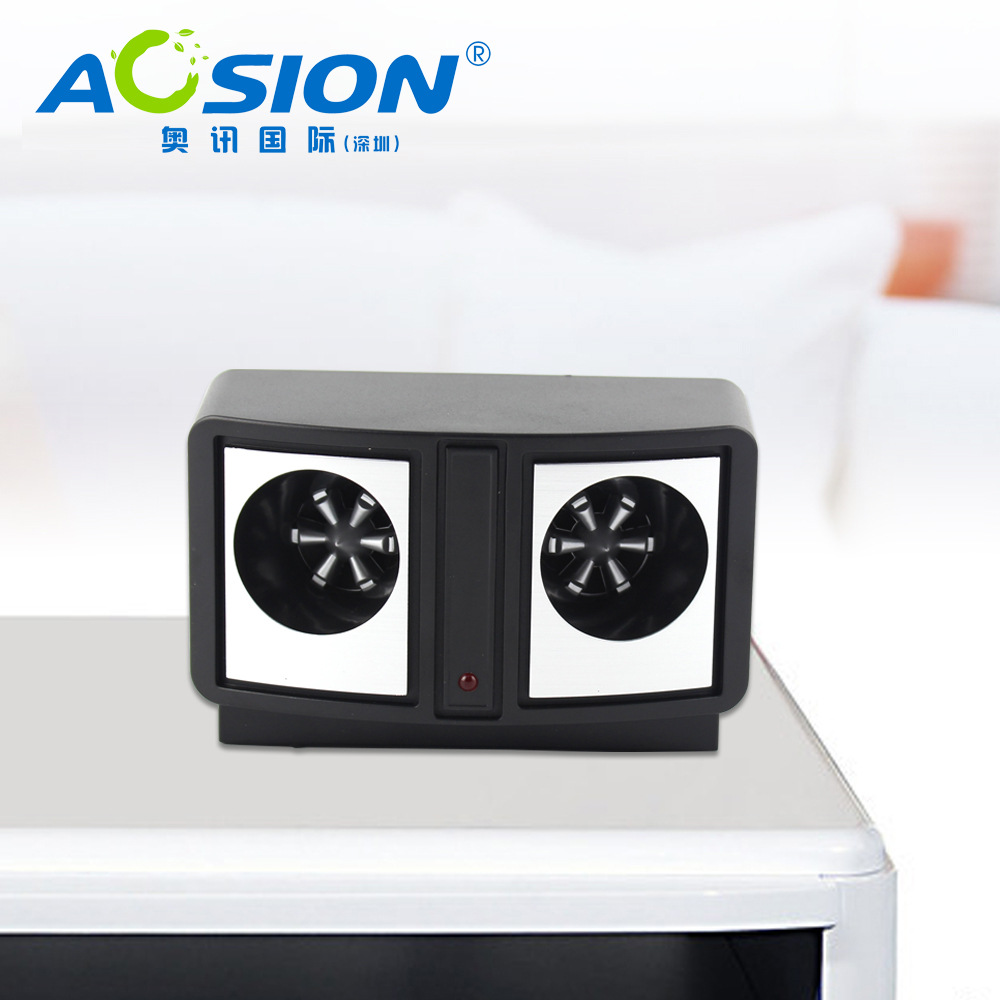 奥讯室内双音响头超声波无毒无害电子驱鼠器（配电子适配器）