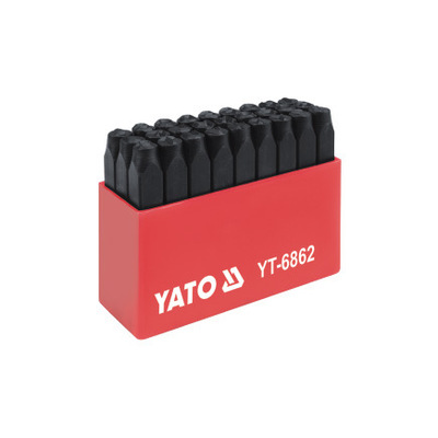 易尔拓YATO 27件套高硬度字母冲模8mm 字母钢印YT-6862|ms