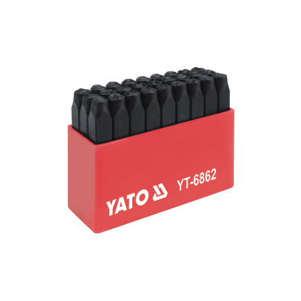 易尔拓YATO 27件套高硬度字母冲模8mm 字母钢印YT-6862|ms