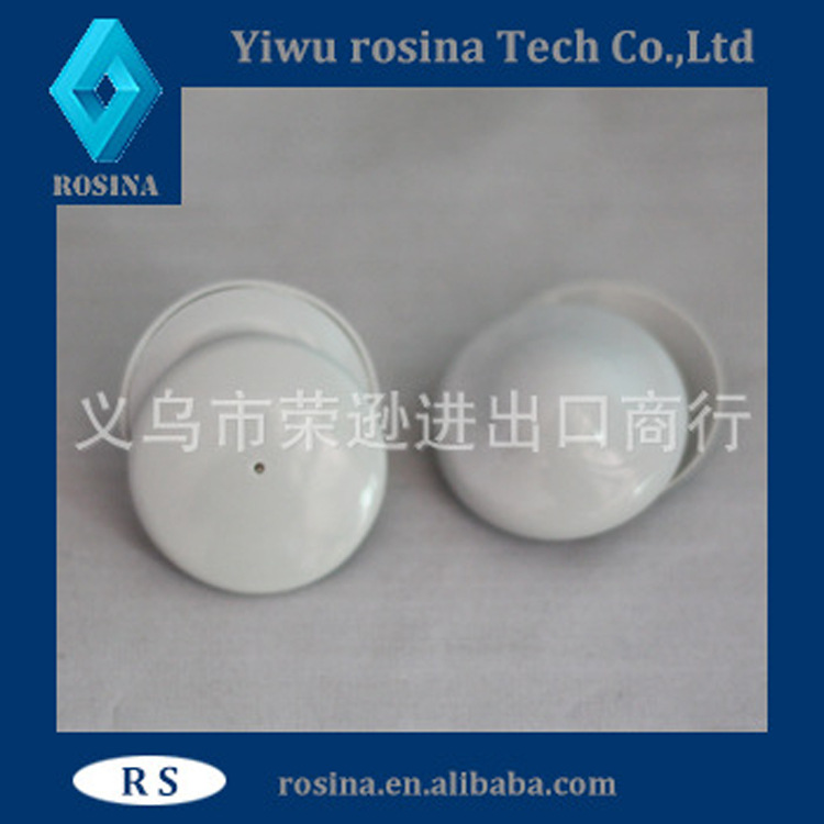 EAS射频防盗硬标签 ABS新料 圆形超市商场服装防损系统防盗扣