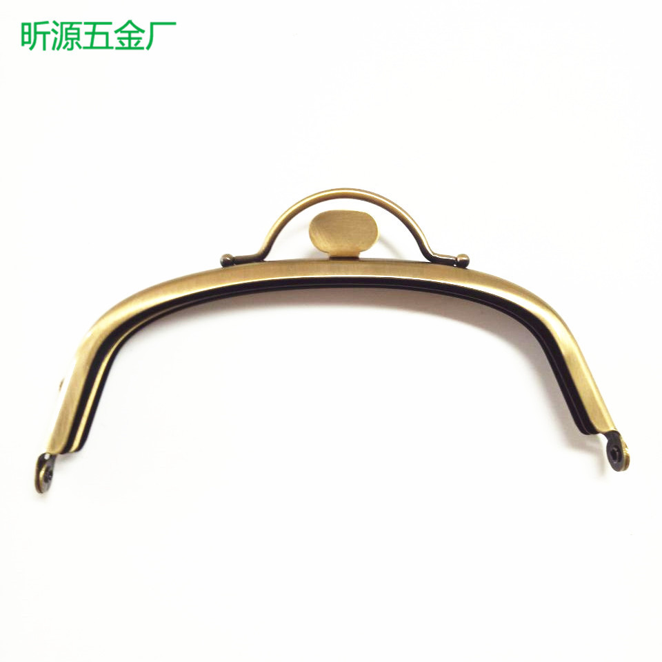 厂家供应手袋五金夹 时尚皮包 钱包五金夹 新款钱包五金架