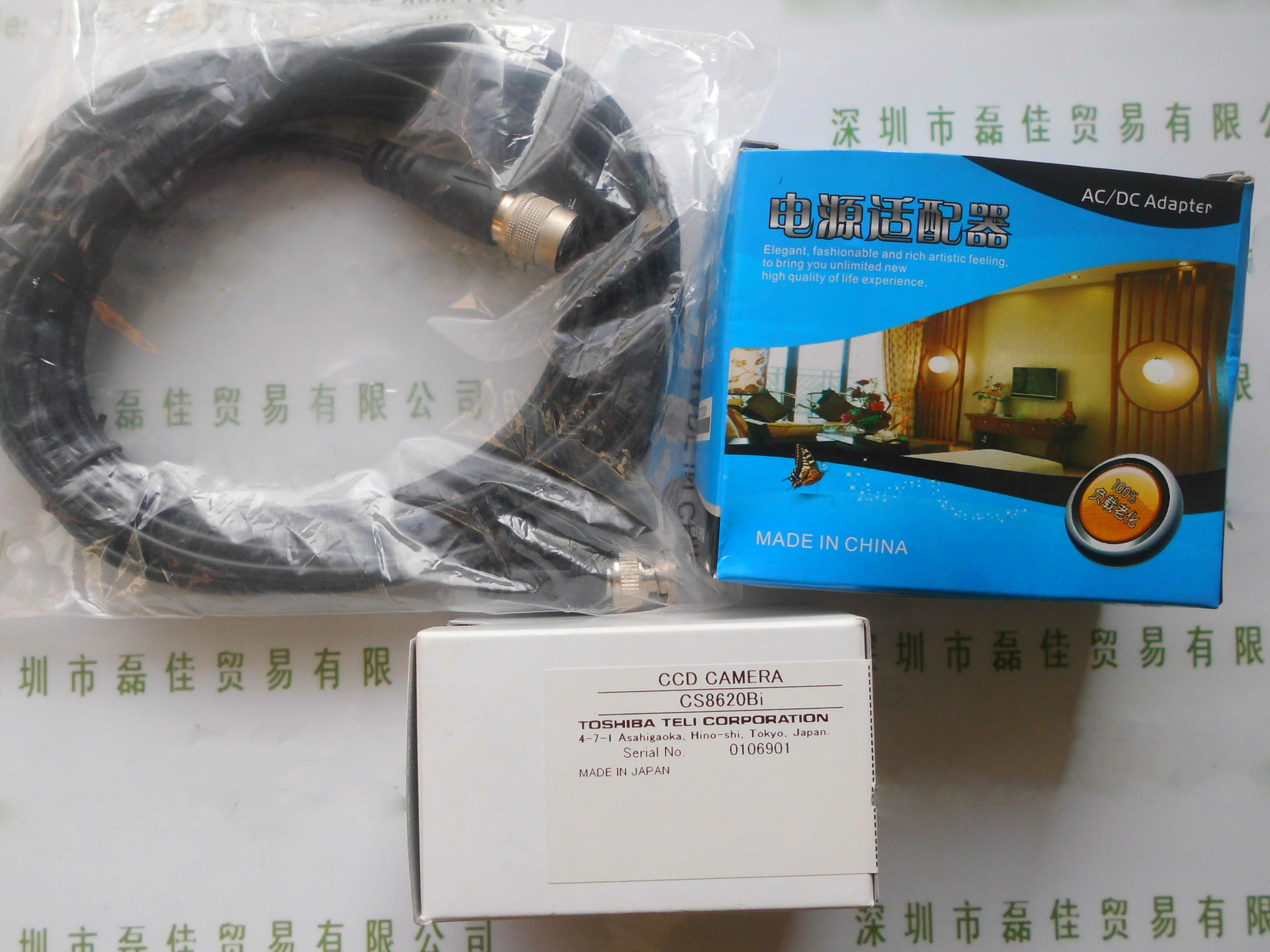 TOSHIBA  TELI  东芝泰力 1/2英寸CCD黑白工业相机CS8620Bi 