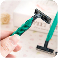 Disposable razor, men's shaving manual old-fashioned razor, hotel travel supplies wholesale