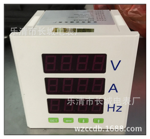 长城电表厂 SX6-UIF 600/5 500V 65HZ 单相电流电压频率组合表