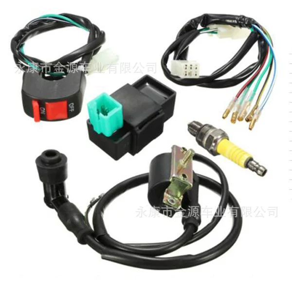 50cc 90cc 110cc Foot startup line ignition ignition high -voltage bag spark plug switch switch