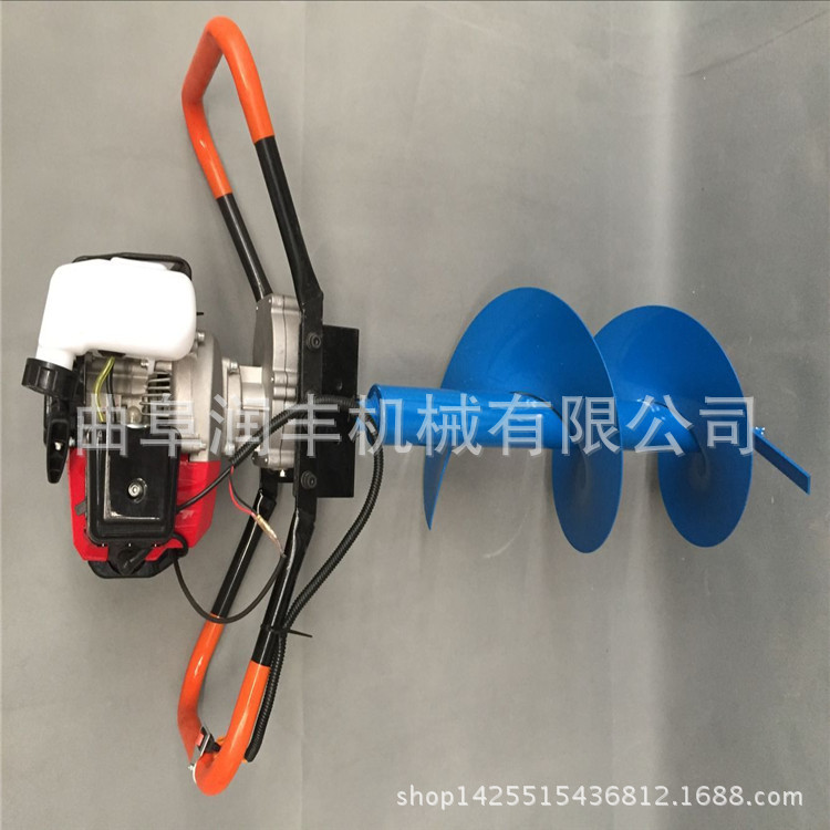 怀化种树挖孔机 合金钢钻头挖坑机