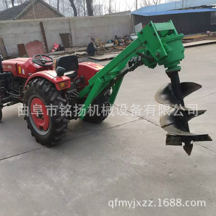 操作简单车载式挖坑机 手持多能挖坑机 电线杆打洞机