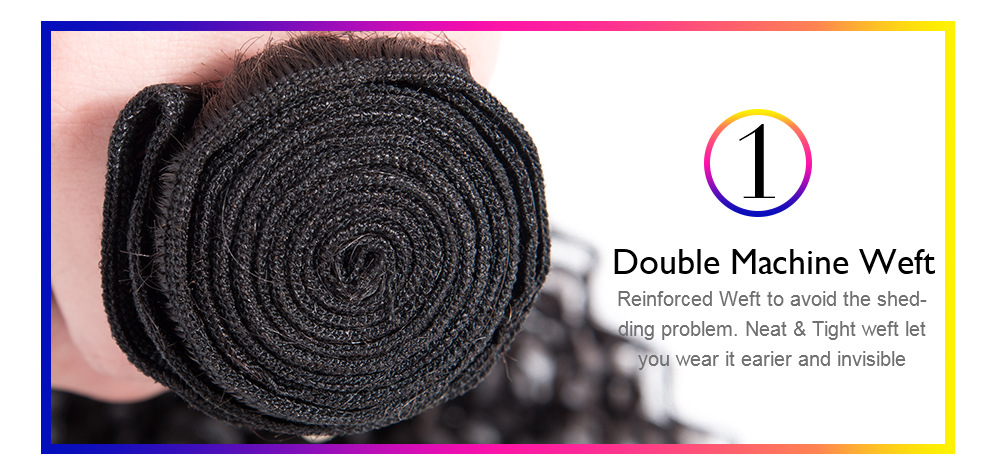 3 Bundles Kinky Curly Weave Human Hair Extensions 100 Unprocessed