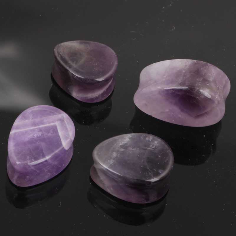 Hot New Stone Water Drop Ear Extension 6-16mm Auricle Piercing Jewelry for Men Women detail image 14