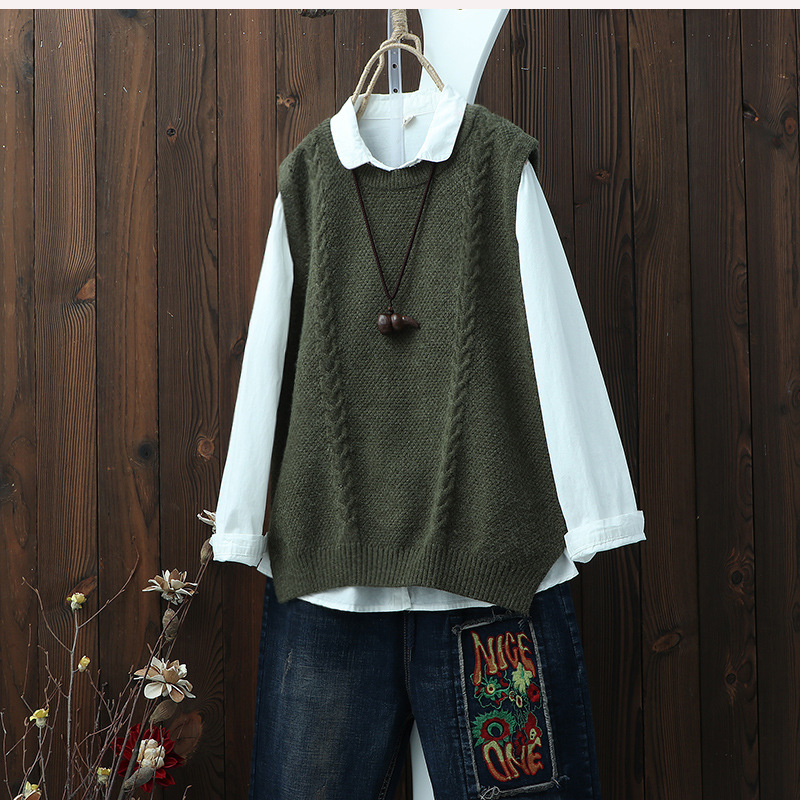 Gilet femme en Fil de base - Ref 3316340 Image 14