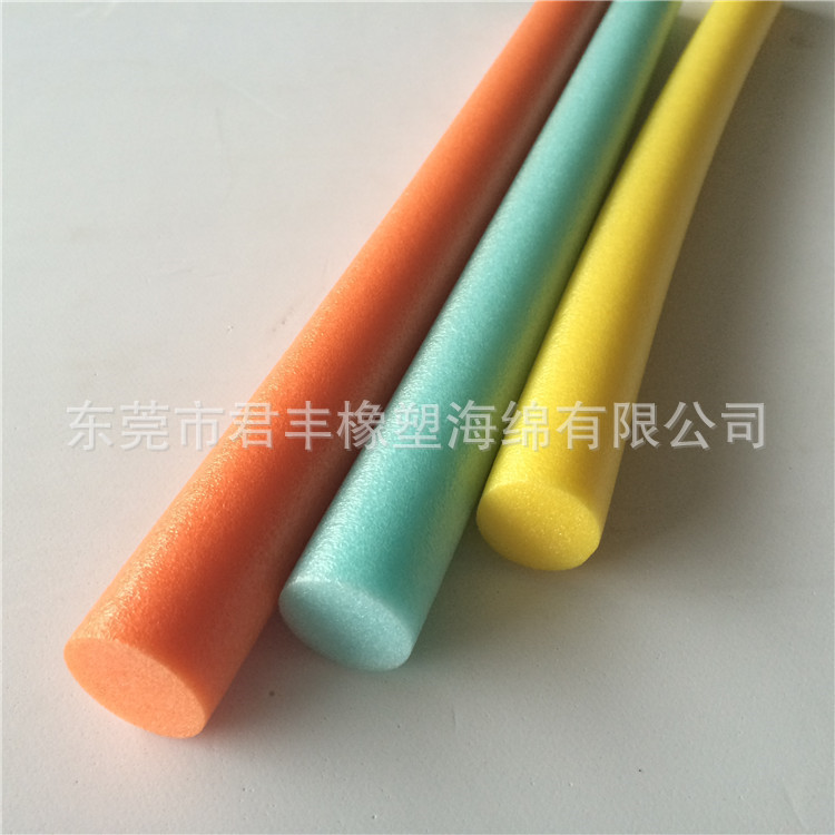 定做加工白色直径30MM泡沫实心棒epe珍珠棉片材加工定制各种造型