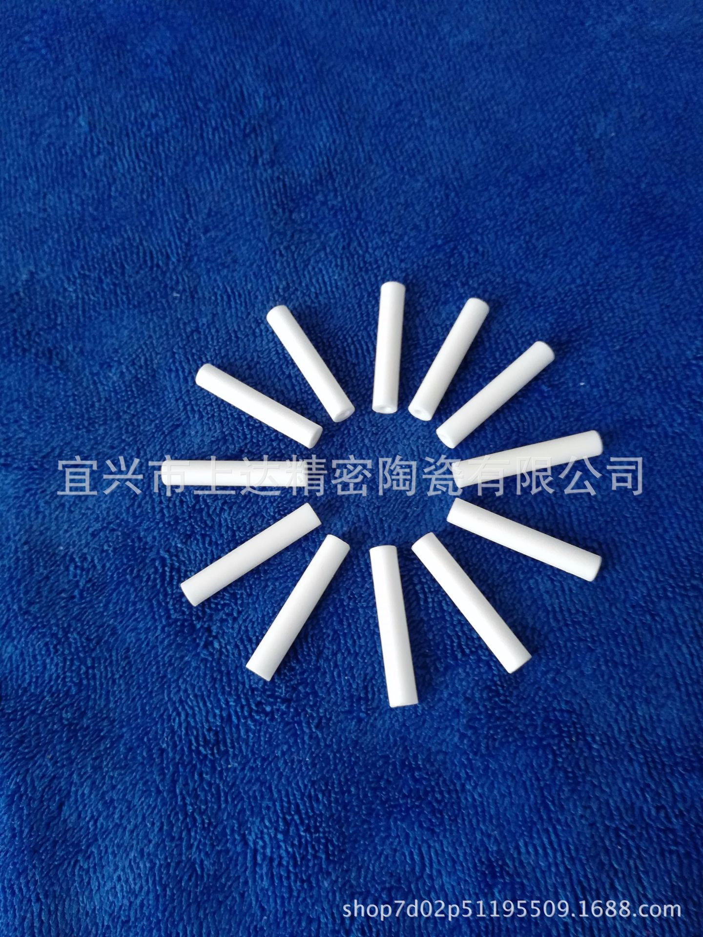 批发氧化锆陶瓷棒 上釉小陶瓷管 绝缘陶瓷 陶瓷棒 陶瓷轴棒