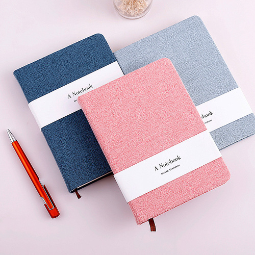 Flowers and Trees Poems and Distant Places Cloth Notebook Blank Line Notebook A5 Diary