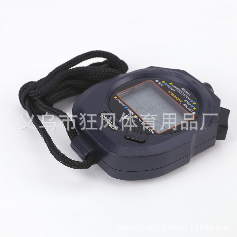 天福PC3860三排60道秒表多功能计时器电子表田径跑步比赛计时跑表-阿里巴巴