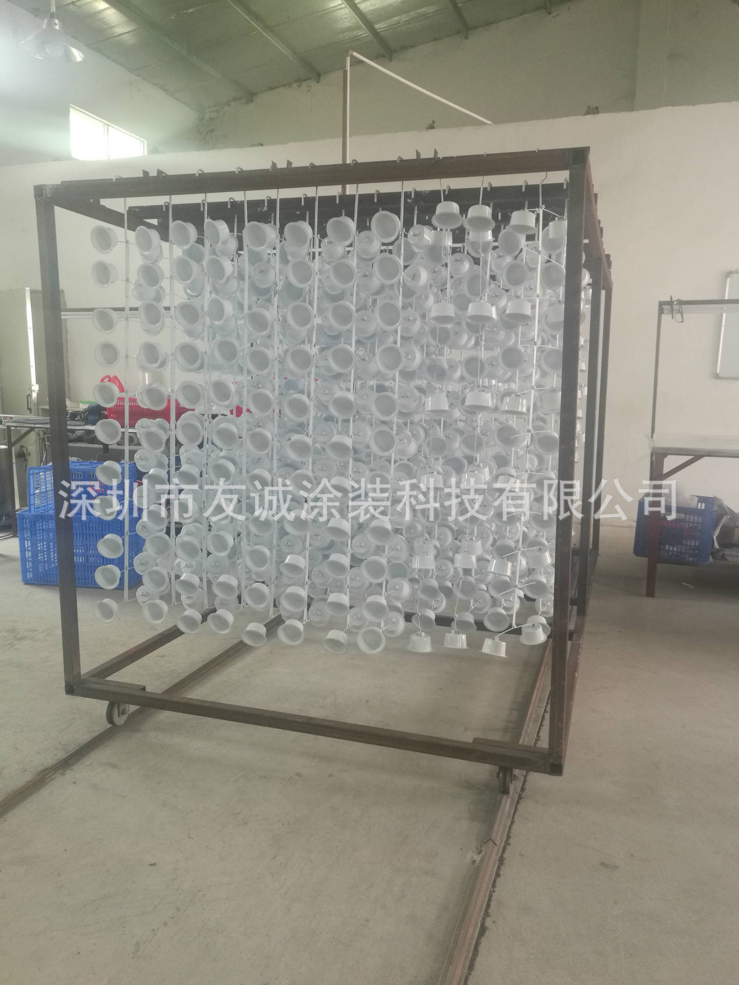 供应衣架喷粉 方通喷粉 护栏喷粉 扁通喷粉 铸铁喷粉 喷砂加工