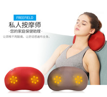 婓力頸椎按摩器智能肩頸按摩儀頸部家用電動按摩枕八頭車載按摩枕