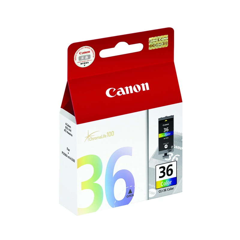 Canon Original PGI-35BK/CLI-36C Инк-бокс 35B Черный 36C Цветной совместимо IP100/IP110