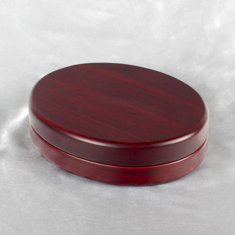 厂家批发定制圆形木盒 珠宝首饰包装盒 喷漆礼品盒