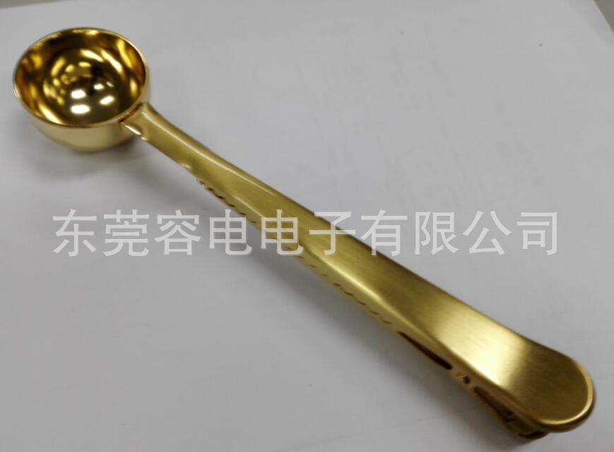 专业餐具电镀加工广州电镀加工咖啡勺电镀扫砂金电镀真金电镀枪黑