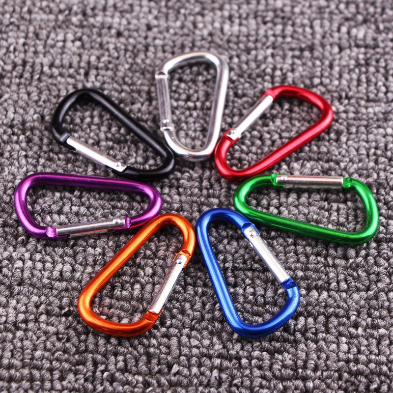 Manufactor supply 5 4.5x50mm Coarse aluminum button Color hanging buckle Ornament hook