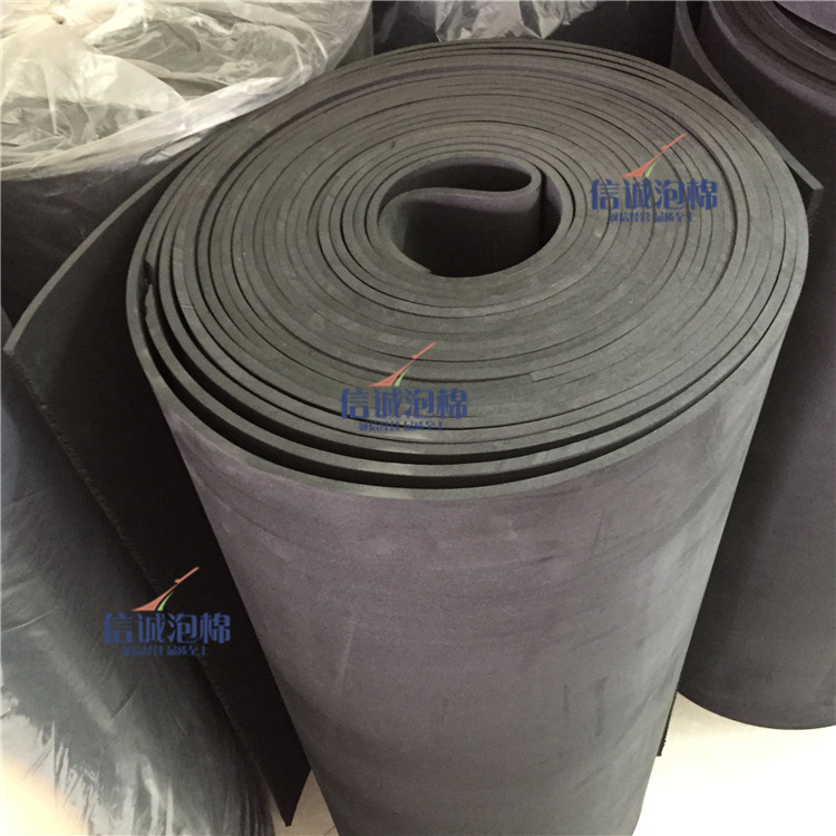 现货 13mm黑色泡棉海绵垫子 1.4cm黑色eva海绵高硬度材料