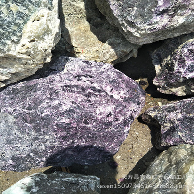 厂家供手扮块萤石工艺品 冶金钢铁用 工业用萤石粉 氟化钙粉|ms