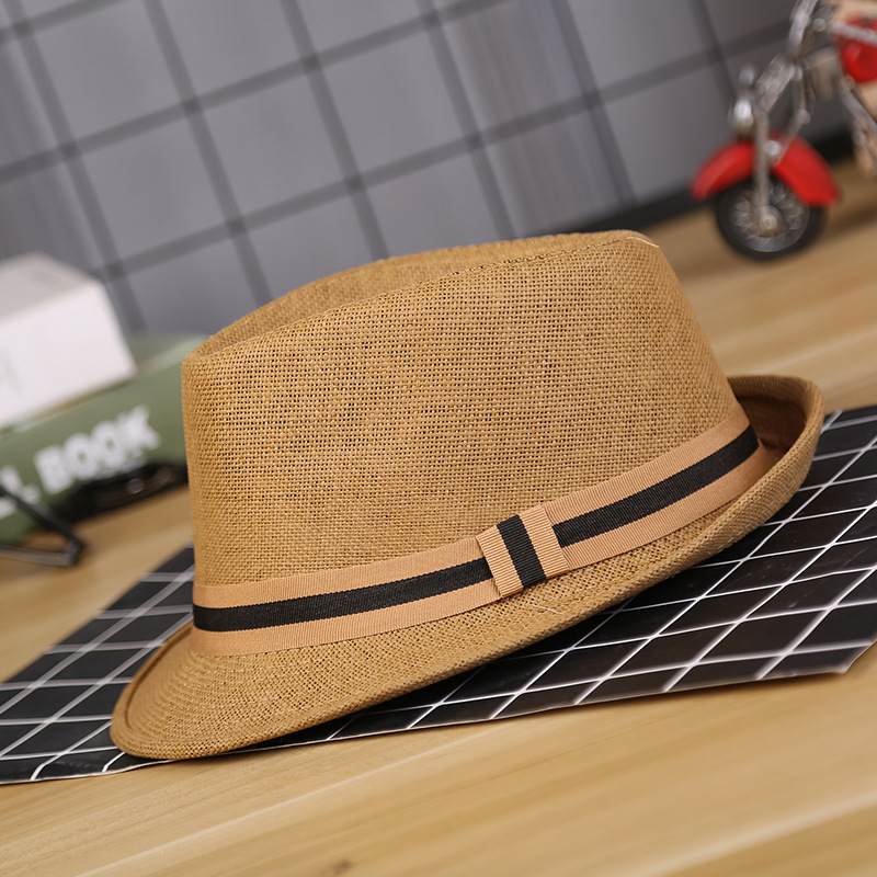 Sombrero de los hombres de estilo coreano sombrero de moda verano viaje casual protección solar sombrero de sol venta al por mayor fábrica directa de una sola pieza entrega