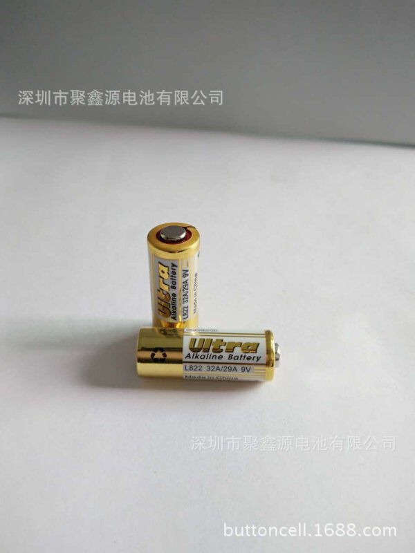 【聚鑫源】厂家直供钢壳9V L822电池大容量遥控器碱性电池