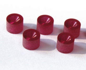 厂家直供机床配件产品 红宝石孔件 蓝宝石微小孔元件 宝石水嘴