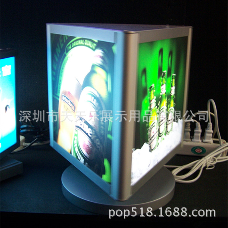 厂家销售银行亚克力广告陈列灯箱 LED广告灯箱,夜场发光灯箱