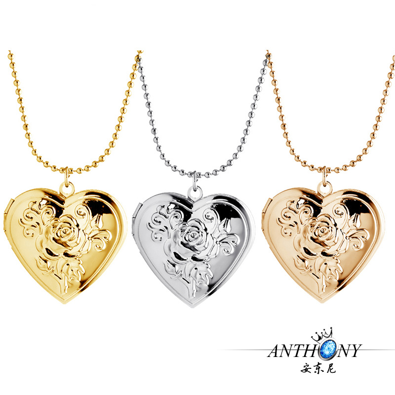 30g Weight Copper Heart Copper Necklaces