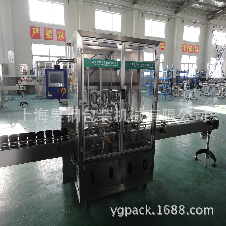 1000g四头染发膏自动灌装机  染发膏、洗发膏灌装机