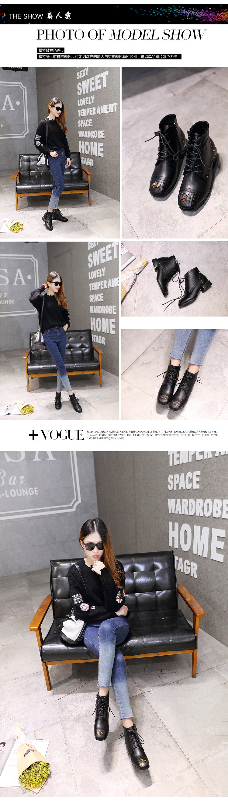 Bottes femme en PU artificiel - Ref 3355422 Image 7