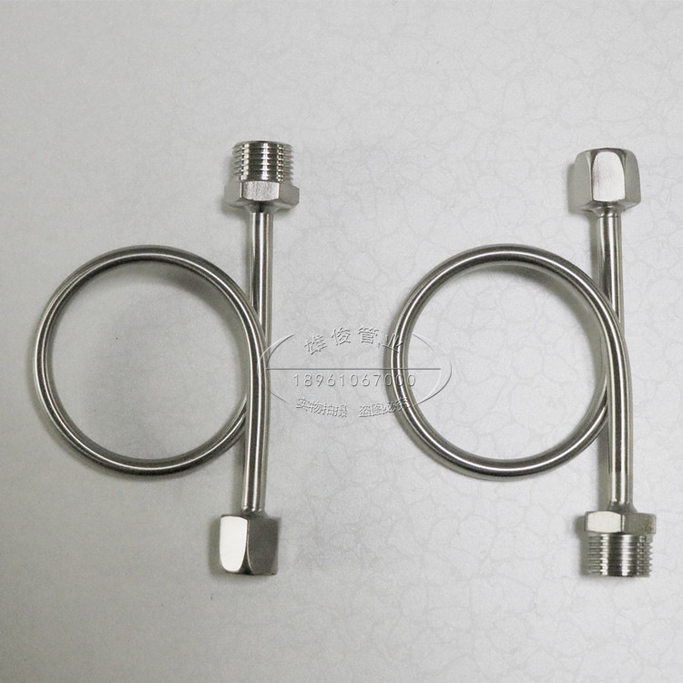 小型压力表弯管冷凝管 缓冲管304/201全不锈钢缓冲管可非标定做