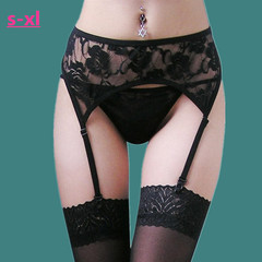 European and American Foreign Trade Garter Belt Set with Lace, Sexy Long Stockings—Available on Amazon and AliExpress