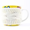 [Custom] acrylic wool knitted coffee cup sleeve sleeve coverage sleeve size and logo can be customized