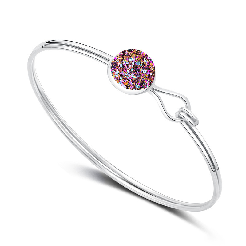 Korean bracelet imitation natural stone color crystal cluster jewelry wholesale