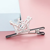 Hairgrip for princess, tiara, accessory, simple and elegant design