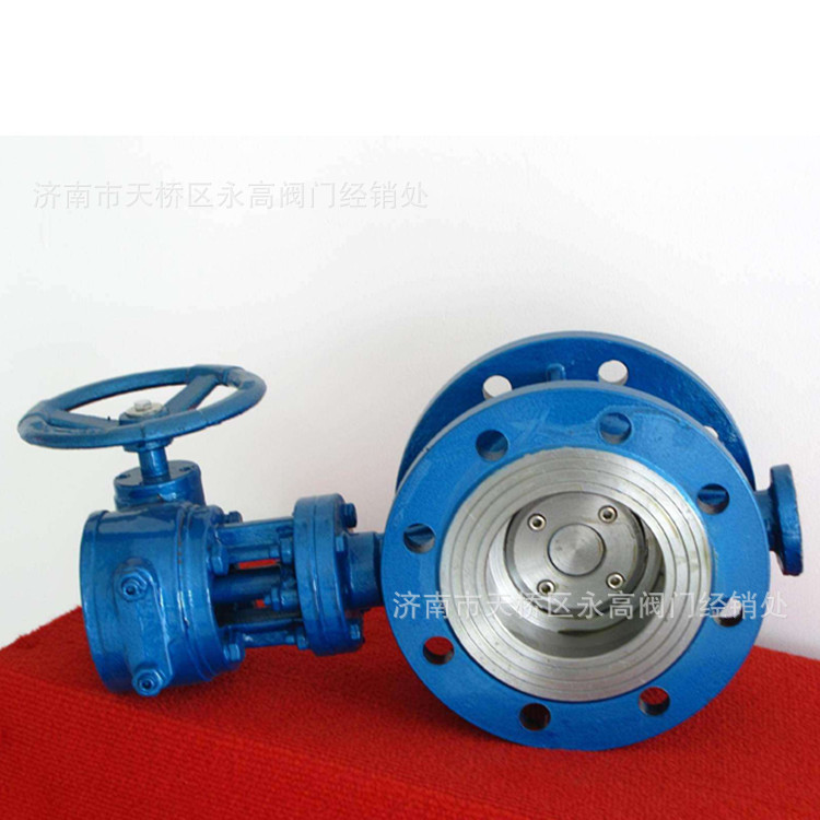 D343H-16C涡轮铸钢硬密封法兰蝶阀 法兰蝶阀 碳钢硬密封法兰蝶阀