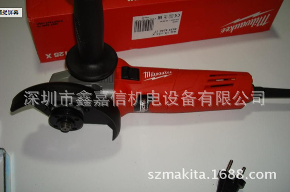 AG12-125X 批发美国 milwaukee米沃奇 磨光机 AG12-125X